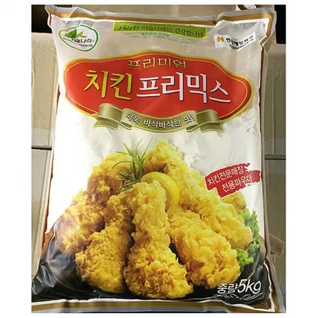 치킨파우더(이슬 5k)X2 이슬치킨파우더 업소용 치킨집 대용량 튀김재료 치킨튀김가루 튀김파우더 식자재 닭튀김가루