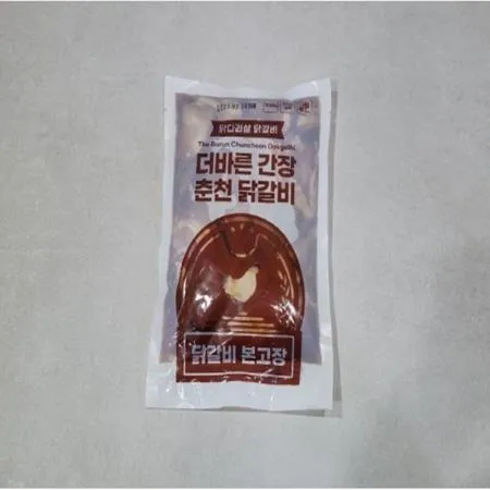 간장 닭갈비 500g 식자재 대량구매 요리재료 업소용 간장닭갈비 냉동닭갈비 술안주 식당용 이미지