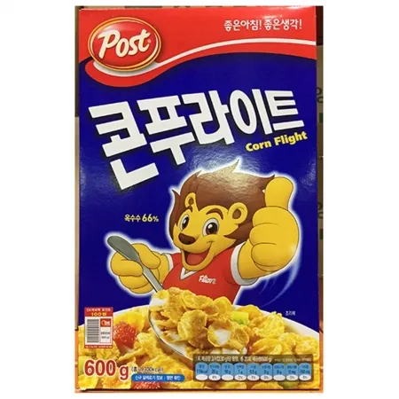 [더착한푸드]콘푸라이트(동서 600g) 10개 식자재 대용량 업소용 시리얼 콘푸레이크