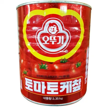 오뚜기 케찹 3.35Kg X6 업소용 식자재 대용량 케첩 소스 토마토 토마토소스 패스트푸드 분식점