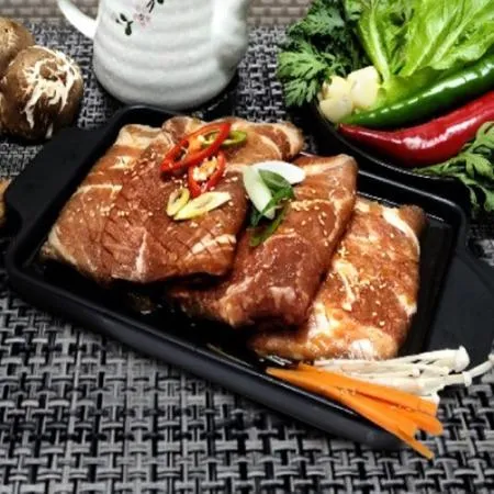 VYF 양념돼지갈비 (4kg 10대) 대용량 돼지왕구이