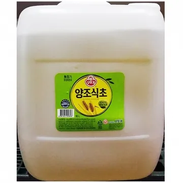 양조식초(오뚜기 18L) 1개 식자재 업소용 대용량 오뚜기 쉐프원 화영 청정원 사과 식당 롯데 더식구 사조해표