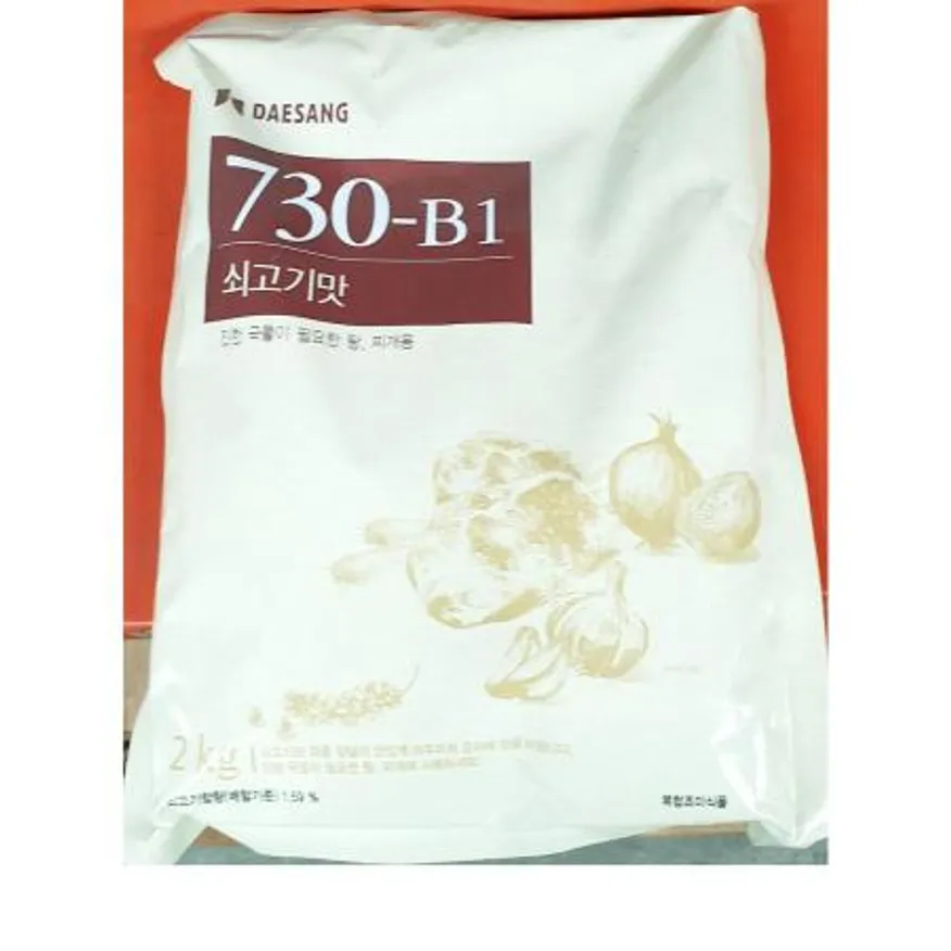 730(대상 B1 쇠고기맛 2k) 식자재 업소용 대용량 쇠고기육수 육수 육수베이스 조미료 냉면육수 국물요리 이미지