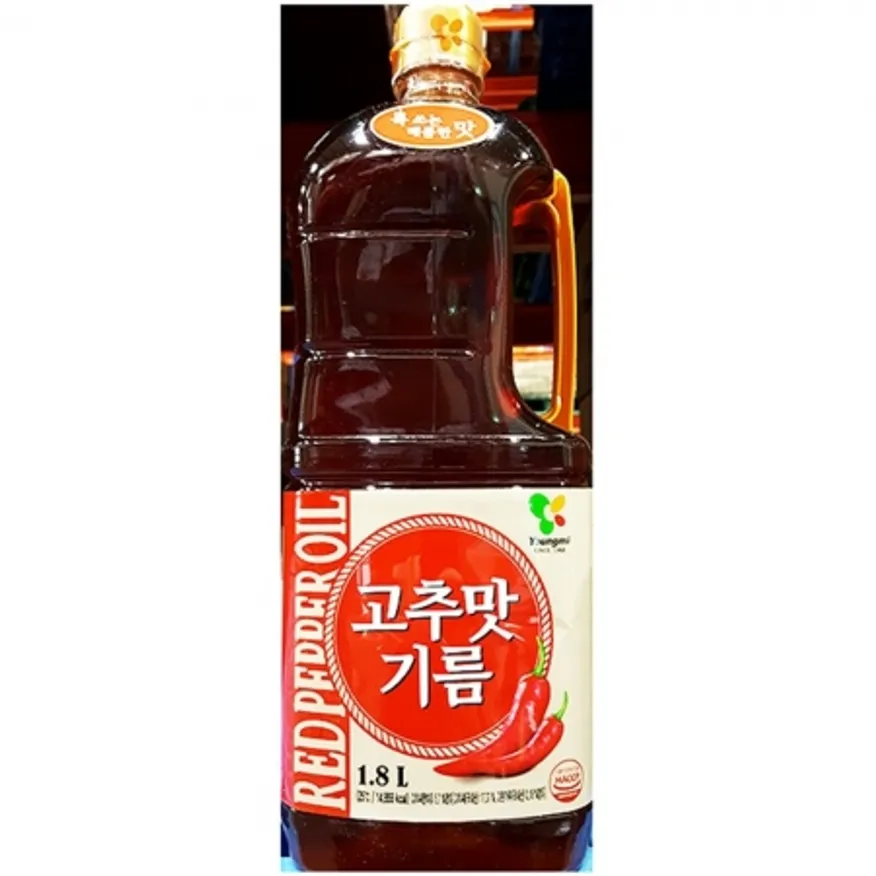 고추맛기름(영미 1.8L) 이미지
