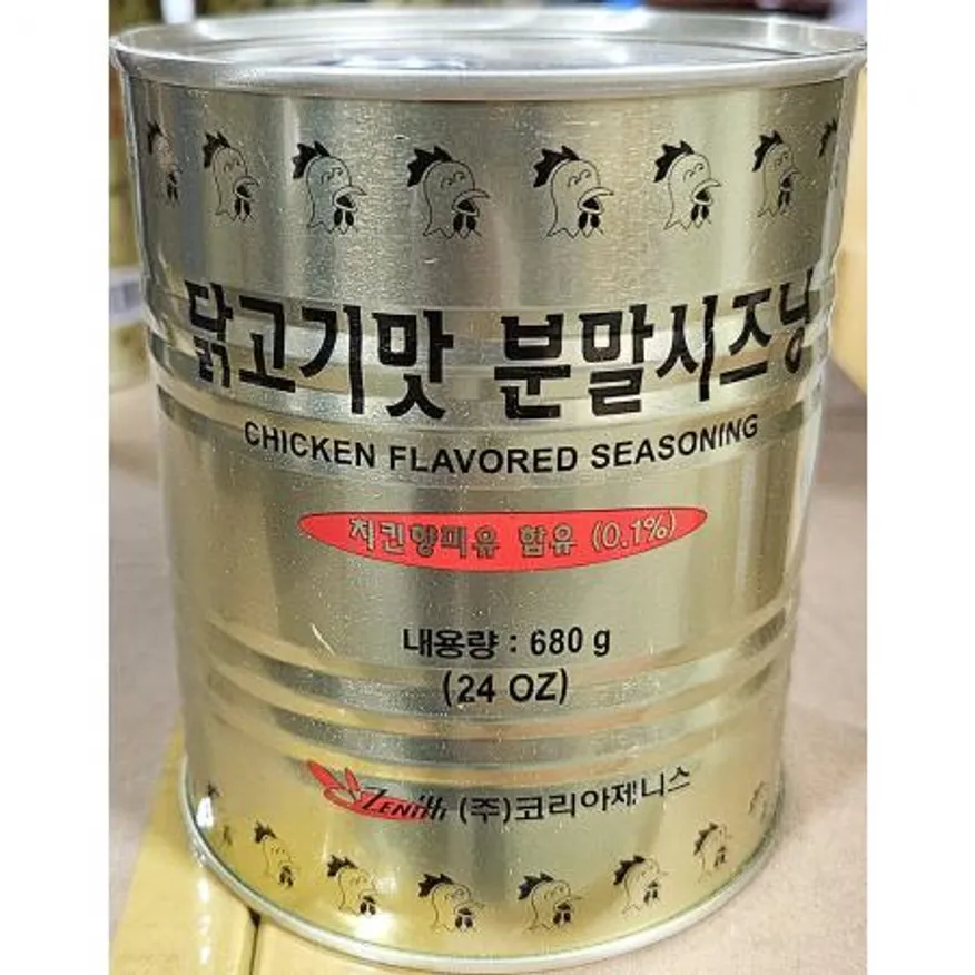 닭가루(제니스 680g)X4 치킨파우더 닭육수분말 조미료 육수재료 업소용 대용량 식당용 치킨집 이미지