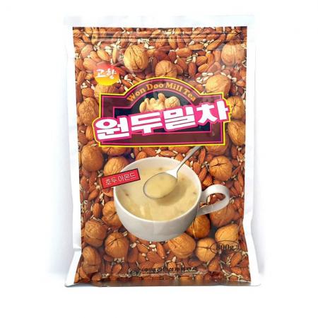 고향 호두 아몬드 원두밀차 800g 호두아몬드차 곡물차 업소용 대용량 식당 카페 따뜻한차 호두차 아몬드차