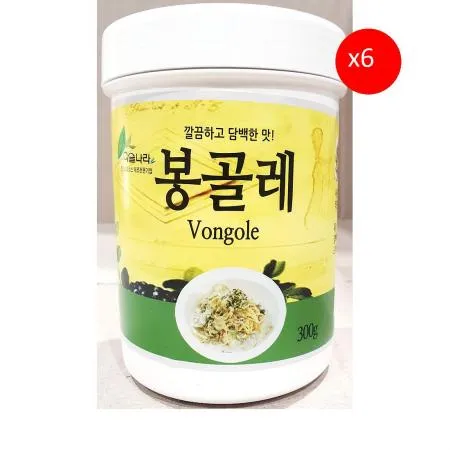 봉골레분말(이슬나라 300g) 6개 식자재 업소용 대용량 디벨라 데체코 룸모 바릴라 지미 랜덤 그라노로 유기농 구은 이미지