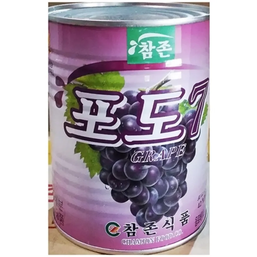 포도원액(참존식품 원액 835ml) X12 포도농축액 포도주스 음료재료 카페재료 업소용 과일원액 대용량 에이드재료 주스원액 이미지
