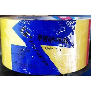 투명테이프(금성 48mmx38m)X50개 식자재 업소용 대용량 스카치 잡화 투명 크리스탈 포장용 투명테이프 다용도 대림 폼