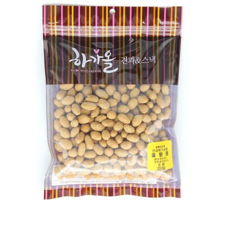 (하가올소)꿀땅콩(350g) 견과류 업소용 식자재 대용량 마른안주 간식 식자재마트 베이킹재료 땅콩