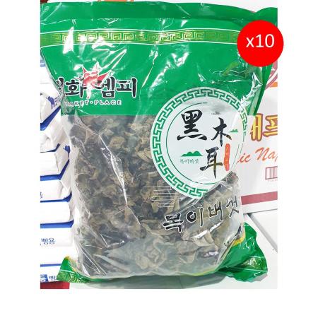 목이버섯(대화엠피 1k) X10 버섯 건목이버섯 식자재 업소용 대용량 중식재료 식재료 식당 채목이버섯 중국요리