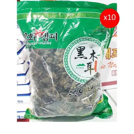 목이버섯(대화엠피 1k) X10 버섯 건목이버섯 식자재 업소용 대용량 중식재료 식재료 식당 채목이버섯 중국요리
