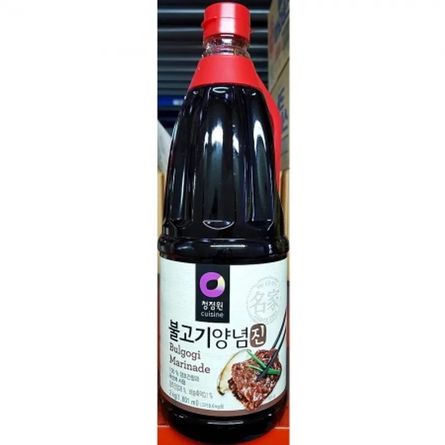 청정원 소불고기양념 2Kg 1개 식자재 업소용 대용량 백설 식당 소불고기 제이큐 청정원 기타 소불고기양념 이미지