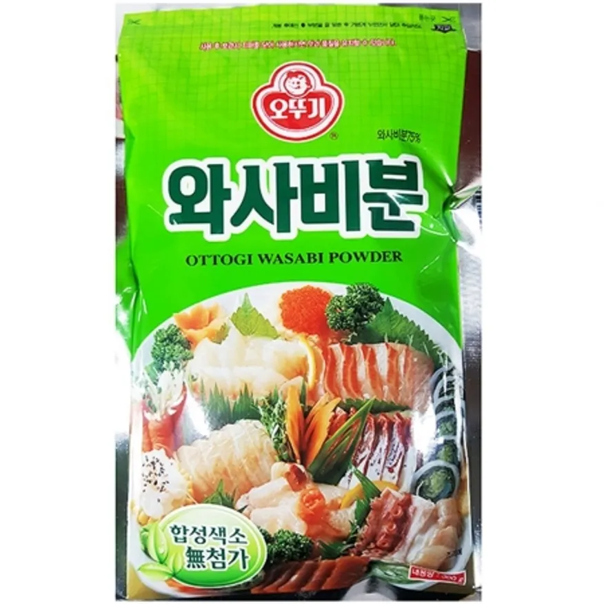 와사비(오뚜기 300g) 고추냉이 생와사비 일식당 횟집 식당 업소용 급식 해산물소스 이미지
