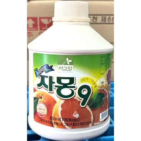 자몽원액(고려FB 850g) 12개 식자재 업소용 대용량 초특가 차그림 스위트컵 청솔 참존 커피숍 카페 흥국 코스트코