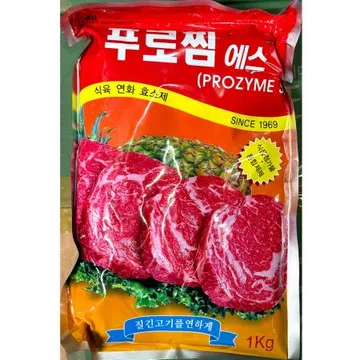 프로찜(바이오랜드 1K) 1개 식자재 업소용 대용량 연육제 푸로찜에스 식재료 업소용 식자재 바이오랜드 고기 푸로찜 업소용연육제