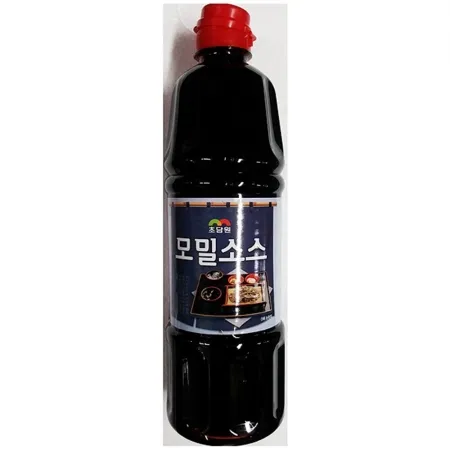 모밀소스(초담원 0.9L) 12개 식자재 업소용 대용량 메밀 업소용 초담원 소스 모밀소스 제이큐 액상소스 식자재 모밀 이미지