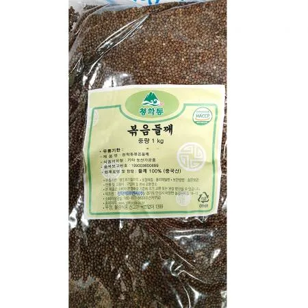 볶음들깨(통 청학 1K) 10개 식자재 업소용 대용량 볶음 볶음들깨 볶은 수입 별식품 그대로푸드 년 서창방앗간 이미지