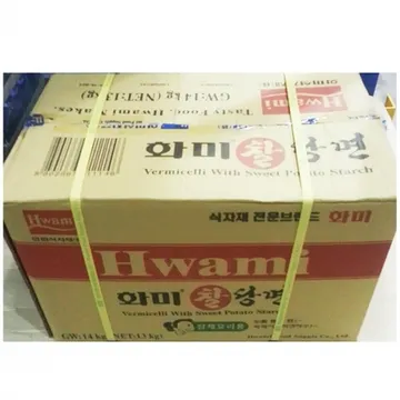 찰당면(화미 14K) 1개 식자재 업소용 대용량 화미 이츠웰 산동 온누리 오뚜기 찰당면 장우진 프레시원 납작