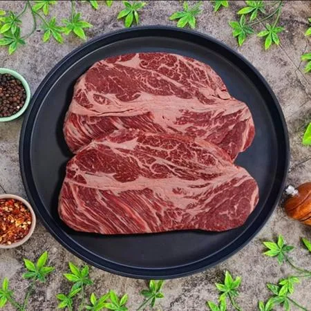 VGD 미국산 냉장척아이롤 꽃등심 스테이크 통두께 1kg