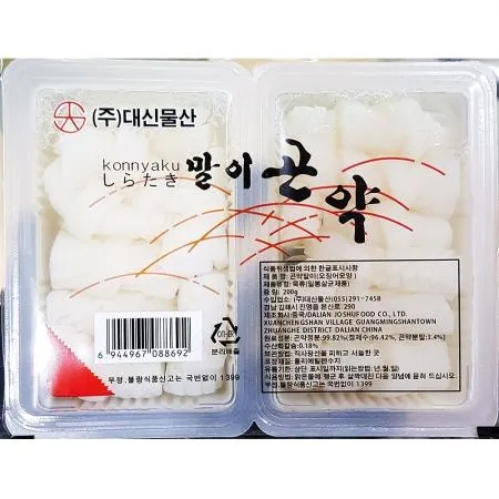 대신 오징어모양 곤약말이 200g X12 이미지