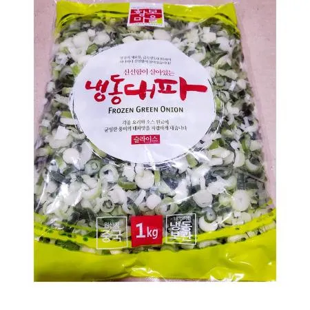 황보마을 대파(슬 1K) 슬라이스대파 손질대파 파채 국대파 황보마을대파 냉동대파 업소용대파 식자재대파 국물재료