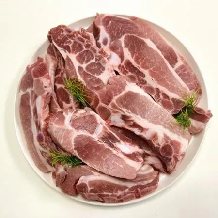 한돈 LA갈비 1kg 대량구매 식자재 캠핑음식 식당용 식당재료 술안주 야식 한돈갈비 돼지갈비 이미지