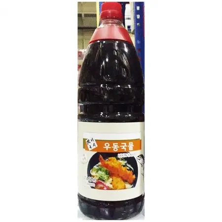 우동국물(장터 1.84L) 우동육수 우동다시 업소용 대용량 우동전문점 분식집 면요리 육수 식당 우동