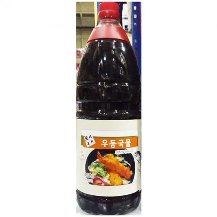 우동국물(장터 1.84L) 1개 식자재 업소용 대용량 삼립 면사랑 이엔 오뚜기 액상 한일 초담원 청수 가쓰오 이미지