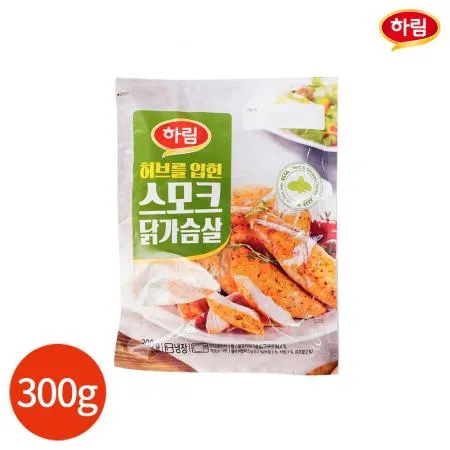CL 하림 허브를입힌 스모크 닭가슴살 300g x 2봉