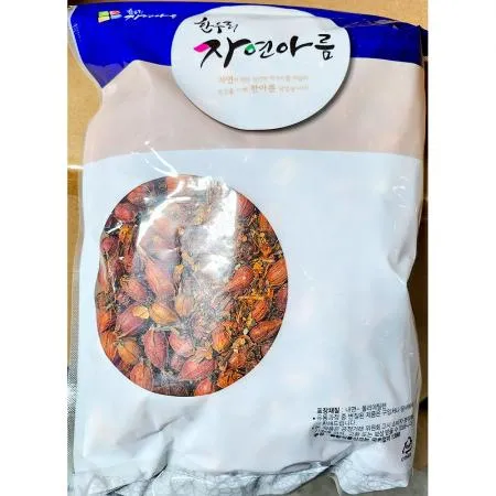 치자(홀 상 500g) 홀치자 천연색소 식용색소 요리색소 한약재 식자재 업소용 식당 제과점 이미지