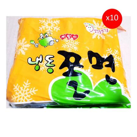 쫄면(꽈배기 성일 2K) X10 꽈배기쫄면 쫄면사리 면 면요리 분식 업소용 식자재 대용량 분식집