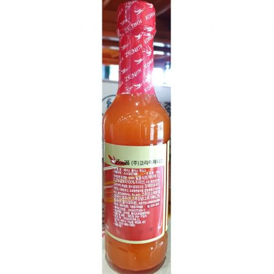 핫소스(제니스 180ml)X24 매운소스 업소용 식자재 대용량 양념소스 치킨집 식당 피자소스 이미지