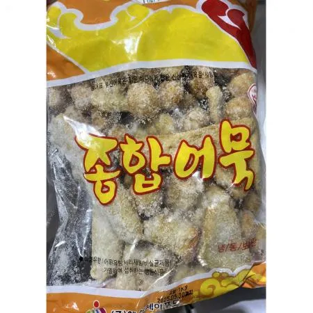종합어묵(모듬 에스제이푸드 1K) 식자재 어묵탕 어묵 업소용 대용량 분식재료 연육 부산오뎅 어묵볶음 이미지