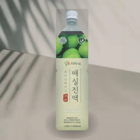 유나인 매실진액 1.5L*8개 이미지