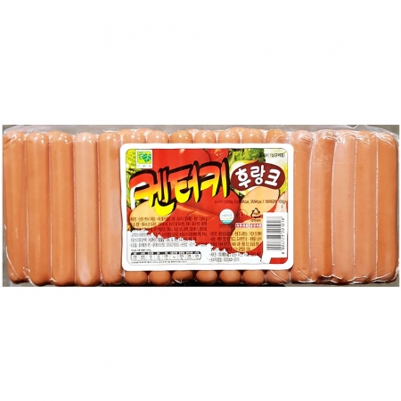 계명 후랑크소시지1K 1개 식자재 업소용 대용량 사조 오양 사조오양 계명 후랑크소시지 슈페리얼 쟌슨빌 육즙가득 편의점핫바 이미지