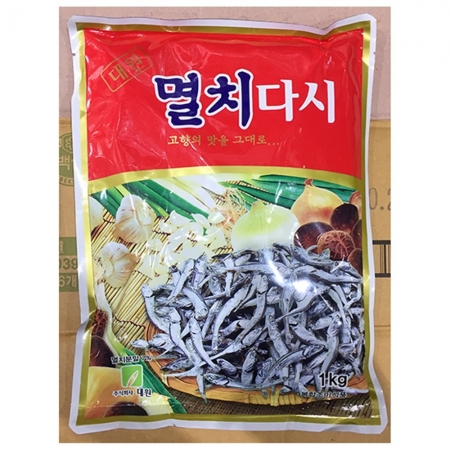 멸치다시(대원 1k) 10개 식자재 업소용 대용량 멸치다시다 멸치다시 대원 제일제당 백설 다시다 업소용 이미지