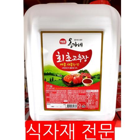 초고추장(사조해표 14K) 초장 양념장 비빔장 회소스 회덮밥재료 업소용 대용량 식자재 식당