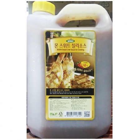 스위트 칠리소스(코만 5L) 식자재 업소용 대용량 튀김소스 치킨소스 스위트칠리소스 달콤한칠리소스