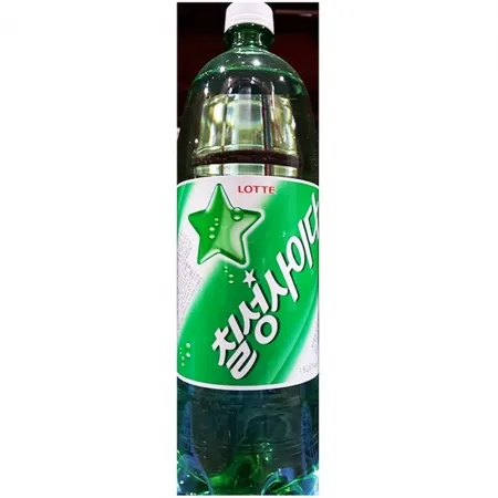 사이다(칠성 롯데 1.5L)X12 칠성사이다 롯데사이다 탄산음료 청량음료 업소용 식당음료 카페음료 급식음료 대용량