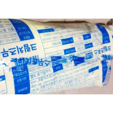 크림치즈(선인 무스 1k) 제과제빵 재료 카페 디저트 케이크 베이킹 치즈 업소용 대용량 이미지