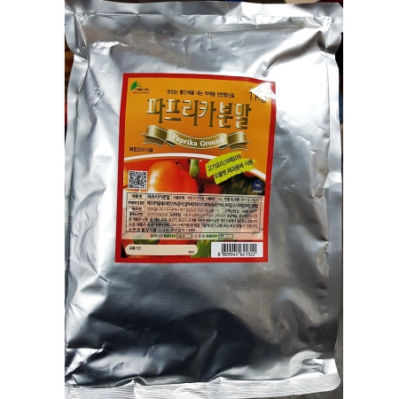 이슬나라 파프리카 분말 1Kg 1개 식자재 업소용 대용량 이슬나라 파프리카 이슬라이스 청우 오너클랜 분말 이미지