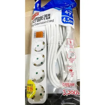 멀티탭(롯데 비닐)X20개