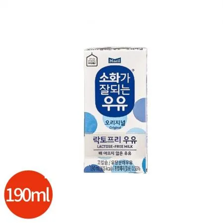 CL 매일 소화가 잘되는 우유 190ml x 24개 이미지