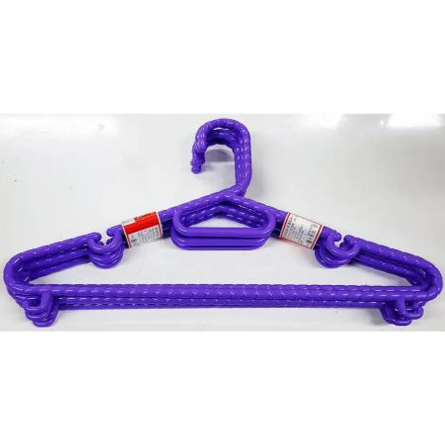 옷걸이(꽈베기형 일조화학 색상랜덤 5P) 이미지