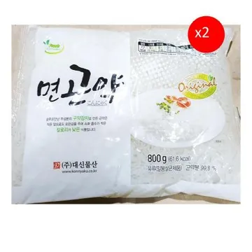 곤약(실 대신 800G) 2개 식자재 업소용 대용량 곤약 대신곤약 대신 해초곤약 묵 참미온 반 대신물산 바실리사