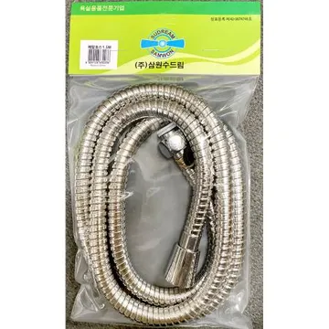 메탈호스(수드림 1.5M) 1개 식자재 업소용 대용량 메탈 샤워 몽땅있소 샤워기 욕실 리버썸 탑몰 판다쇼핑몰 삼안