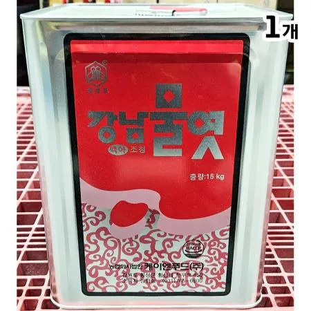 맥아물엿(강남식품 15k) 1개 식자재 업소용 대용량 별표 백 프레시원 백설 식당 맥아물엿 요리 업소용 주방용품 이미지