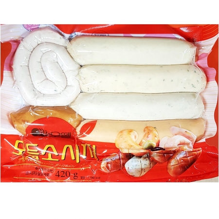 오뗄 모듬소시지 420g 1개 식자재 업소용 대용량 오뗄 에쓰푸드 대림선 참피온 안주 사조 컨츄리 사조오양 수제 이미지