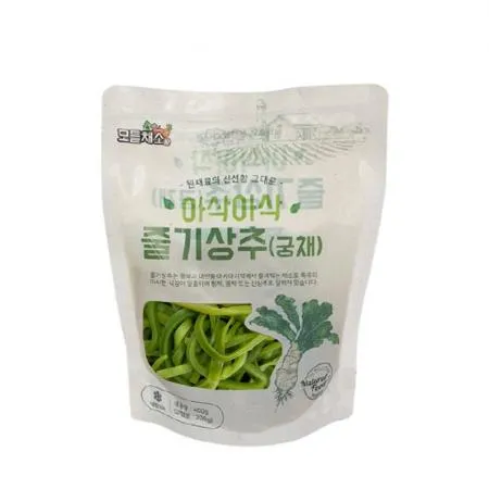 아삭아삭 줄기상추 400g x10 궁채 뚱채 업소용 대용량 식자재 반찬 재료 나물 무침 절임 채소 아삭한 식감
